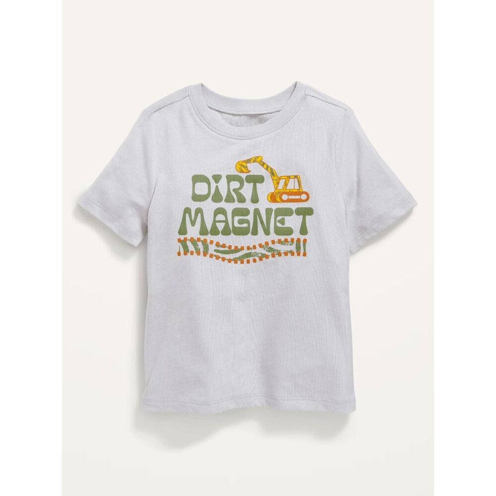 OLD NAVY Unisex Toddler Graphic T-Shirt- Dirt Magnet 18-24M